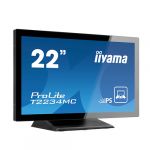 iiyama ProLite T2252MSC-B1, 54,6 cm (21,5&#039;&#039;), capacitif projet&eacute;, 10 pts, Full HD, noir